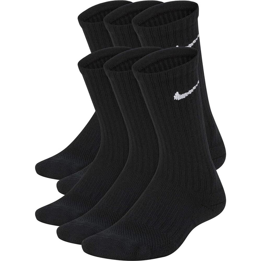 Nike Everyday Youth Dri-Fit Training Socks Size YTH5y-7y / WMN6-10 / MEN6-8